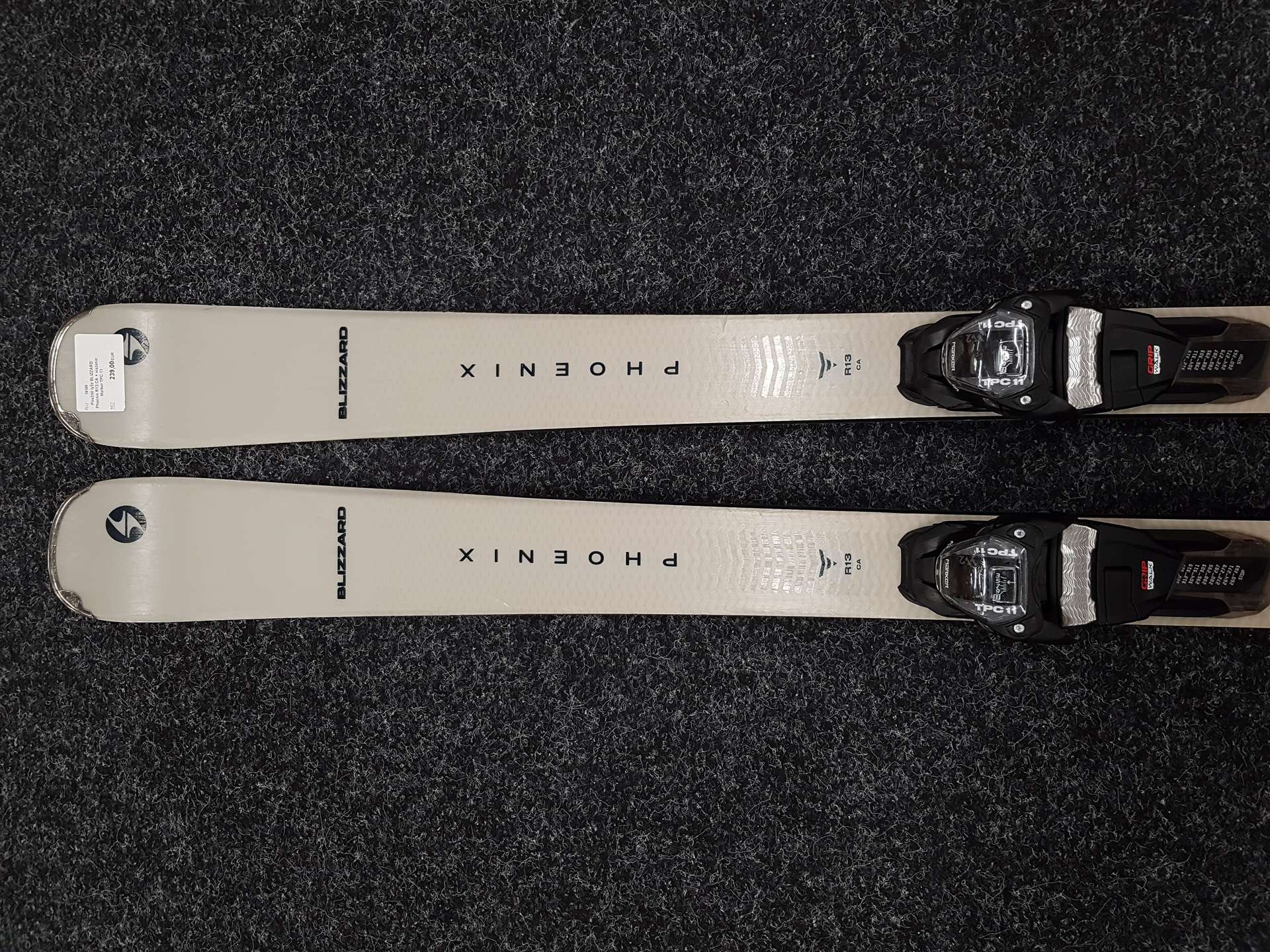 Použité lyže BLIZZARD Phoenix R13 CA + viazanie Marker TPC 11