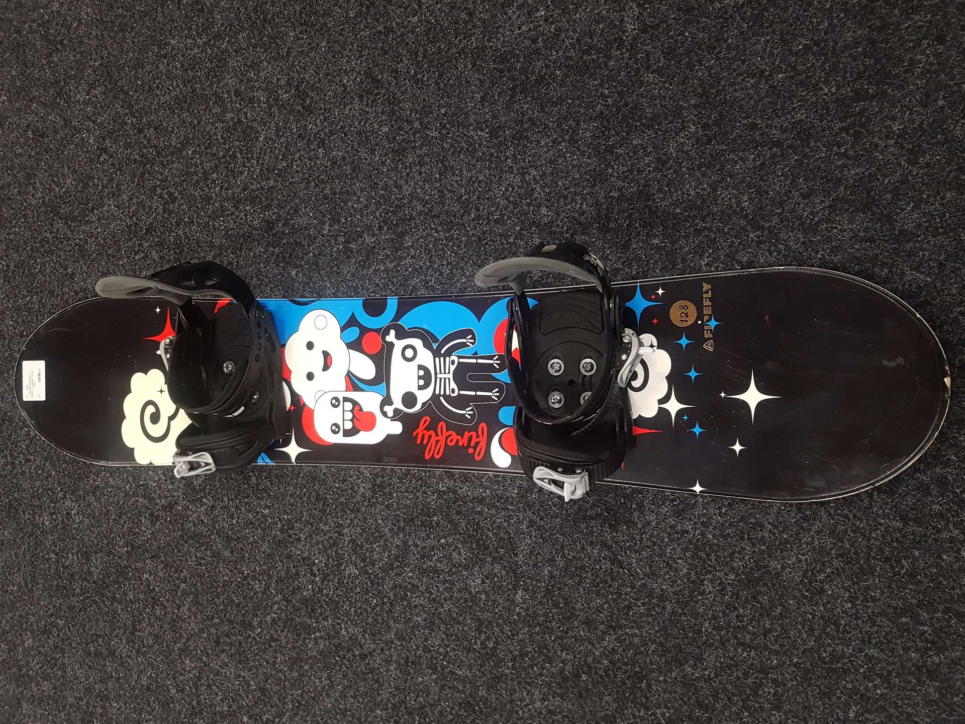 Použitý snowboard FIREFLY + nastaviteľné viazanie  Firefly veľkosť S/M/L