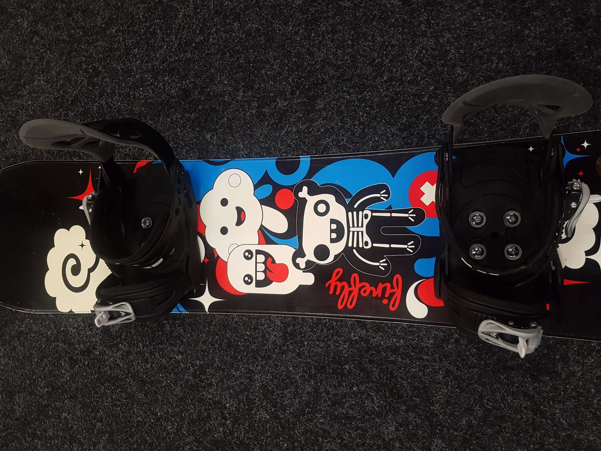 Použitý snowboard FIREFLY + nastaviteľné viazanie  Firefly veľkosť S/M/L