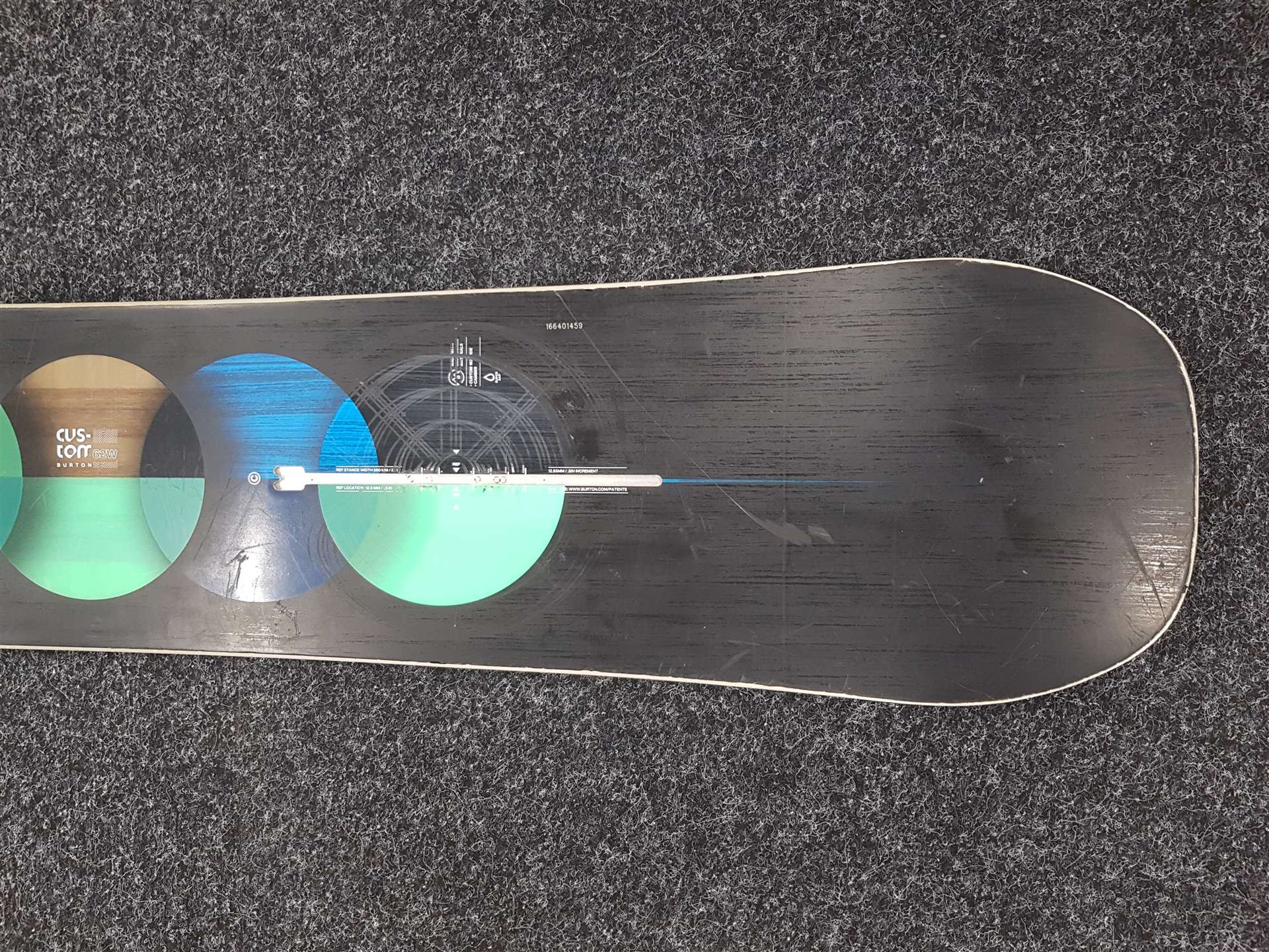 Použitý snowboard BURTON Cus-tom 62W