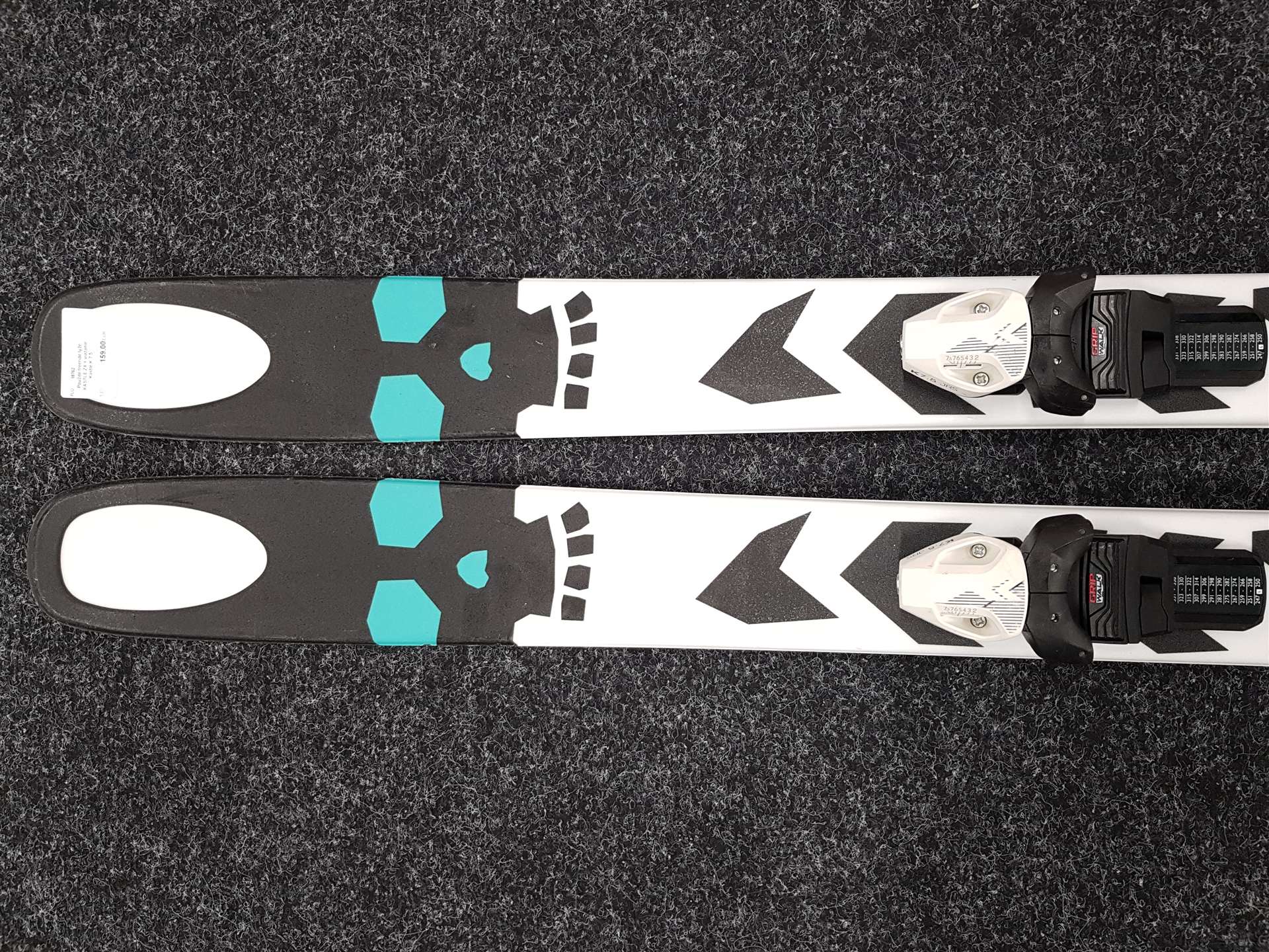 Použité freeride lyže KASTLE ZX + viazanie Kastle K 7.5