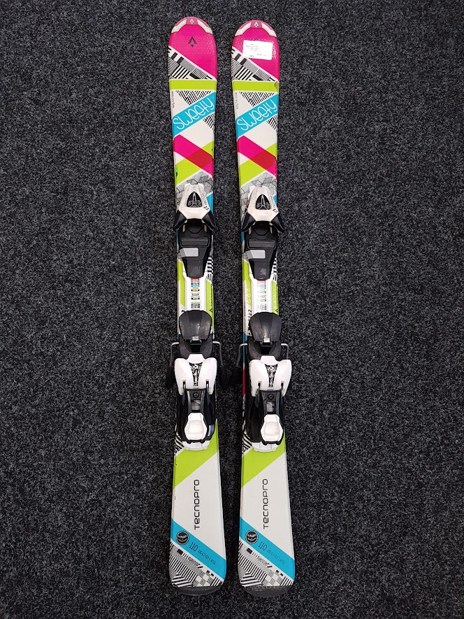 Použité lyže TECNOPRO Sweety  + viazanie Tecnopro 7,5