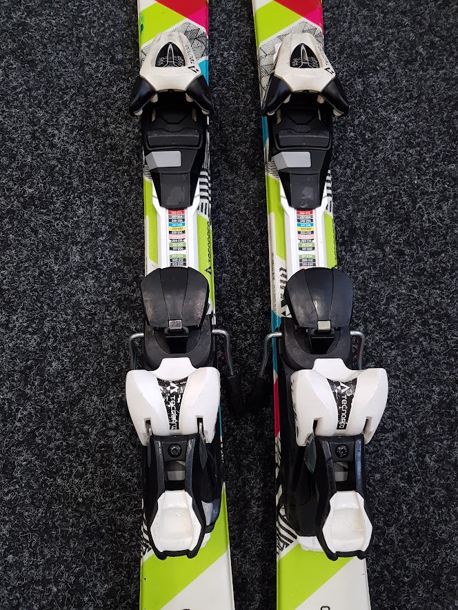 Použité lyže TECNOPRO Sweety  + viazanie Tecnopro 7,5