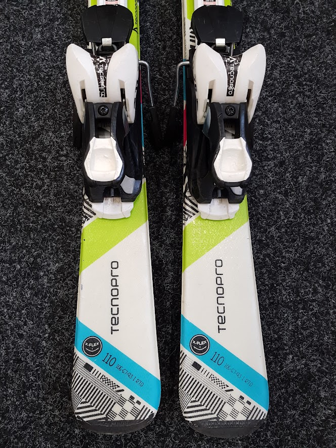 Použité lyže TECNOPRO Sweety  + viazanie Tecnopro 7,5