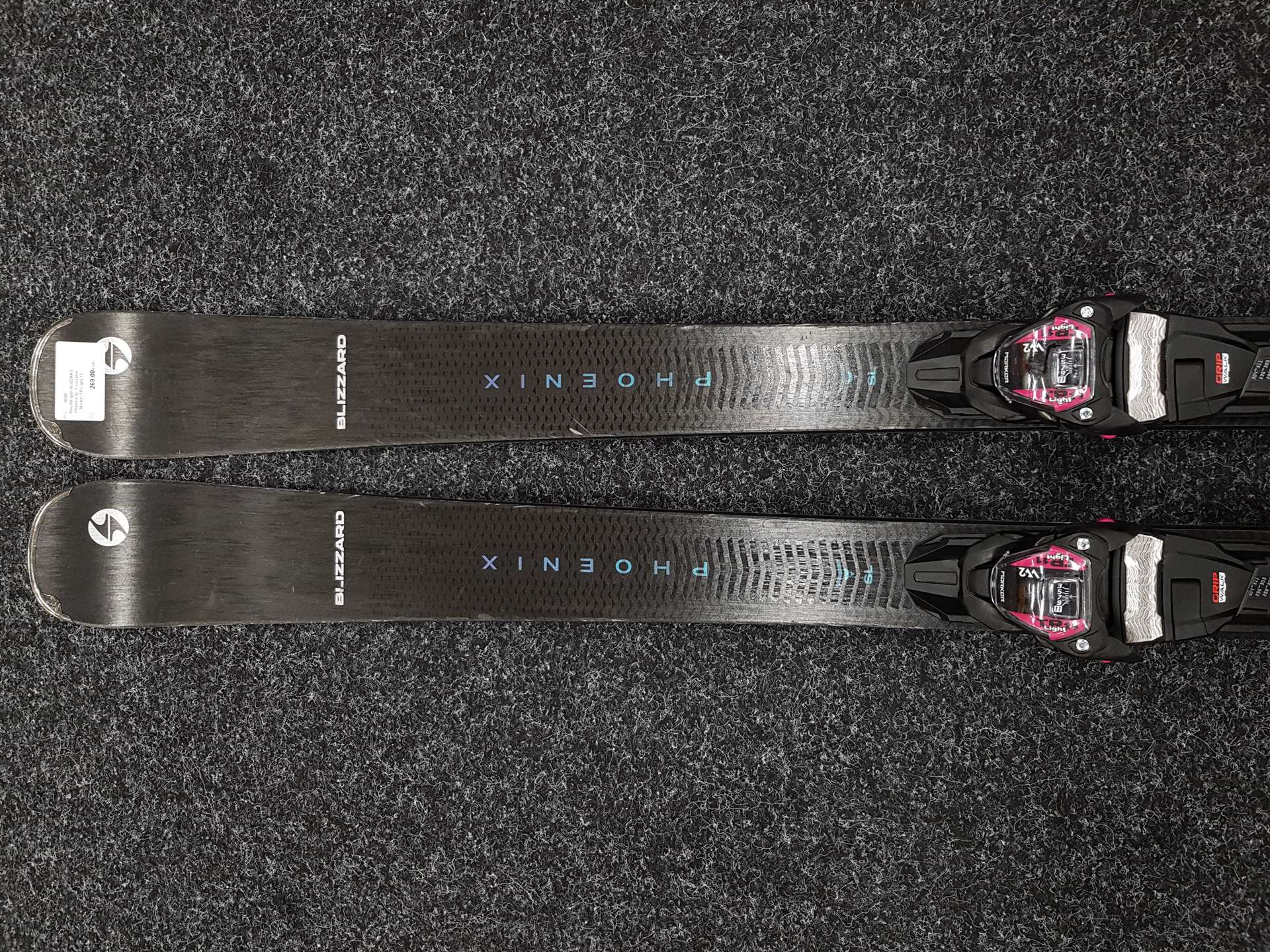Použité lyže BLIZZARD Phoenix SL + viazanie Marker TP Light 11