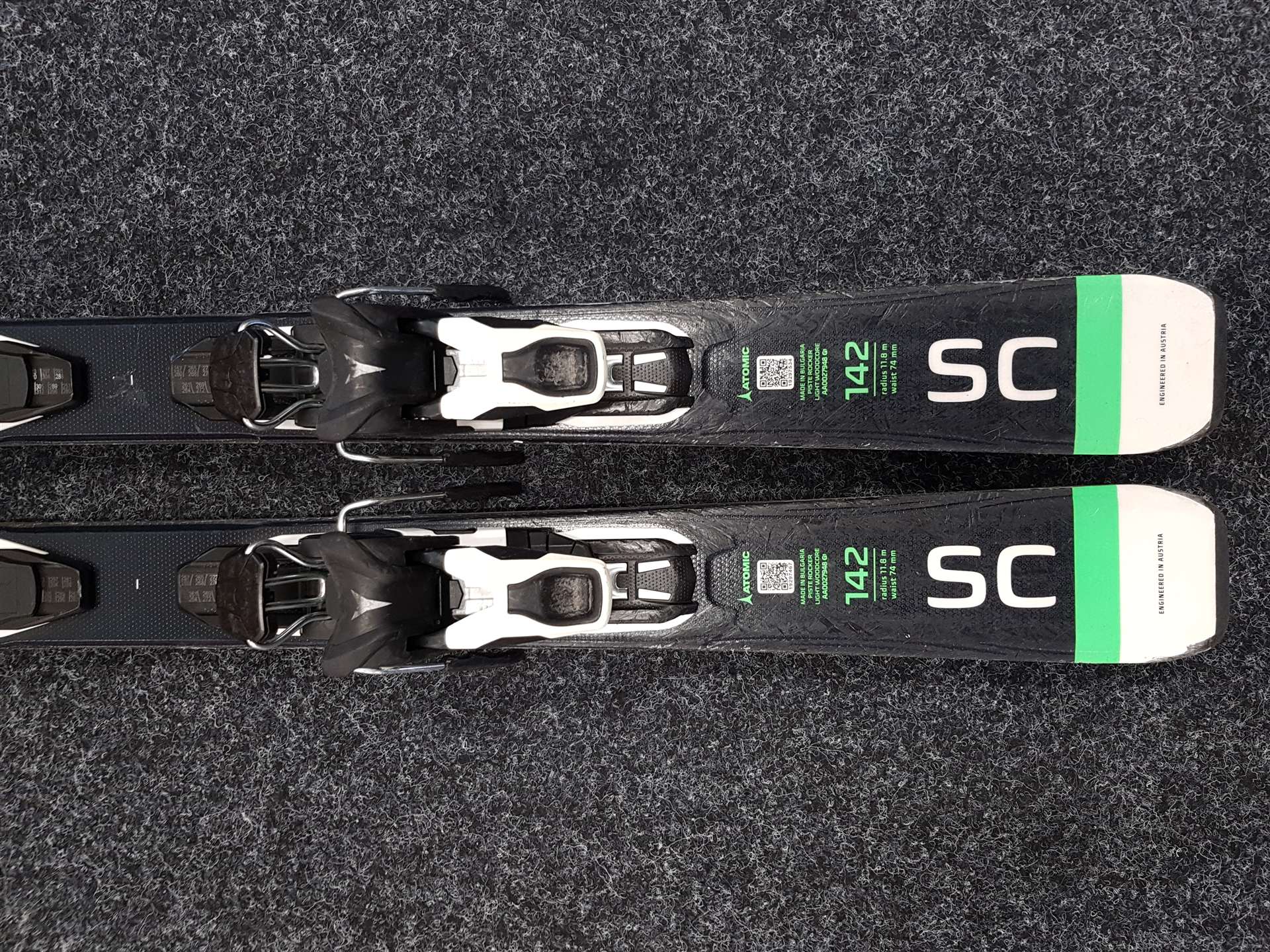 Použité lyže ATOMIC Redster SC + viazanie Atomic L10