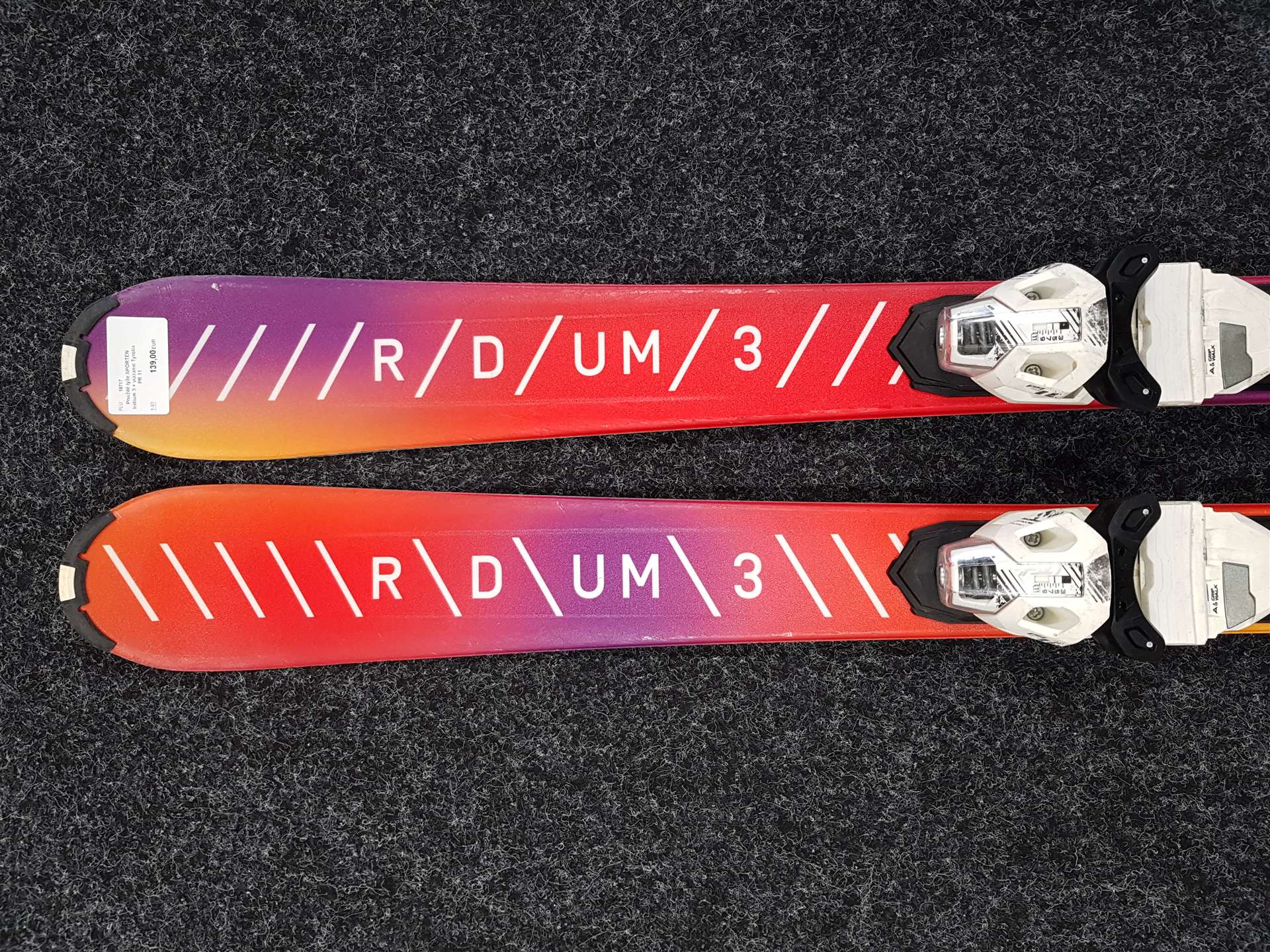 Použité lyže SPORTEN Iridium 3 + viazanie Tyrolia PR 11