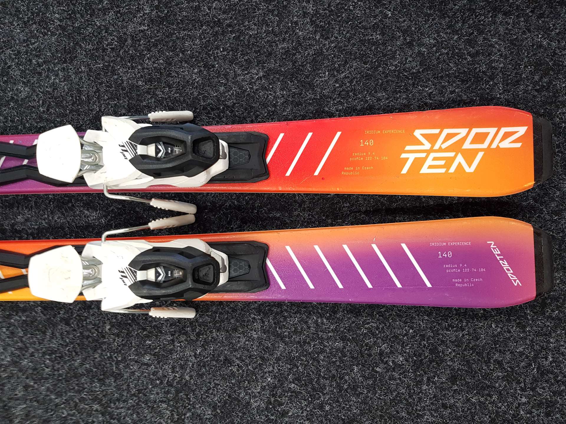Použité lyže SPORTEN Iridium 3 + viazanie Tyrolia PR 11