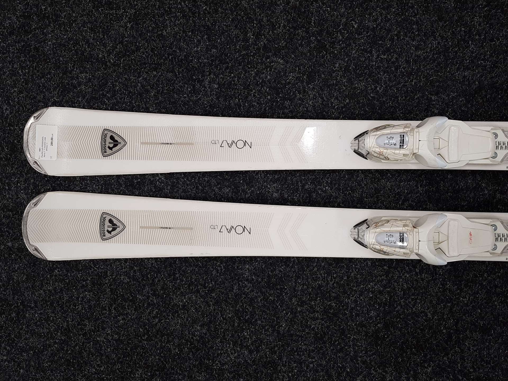 Použité lyže ROSSIGNOL Nova 7  + viazanie Look XPress 11