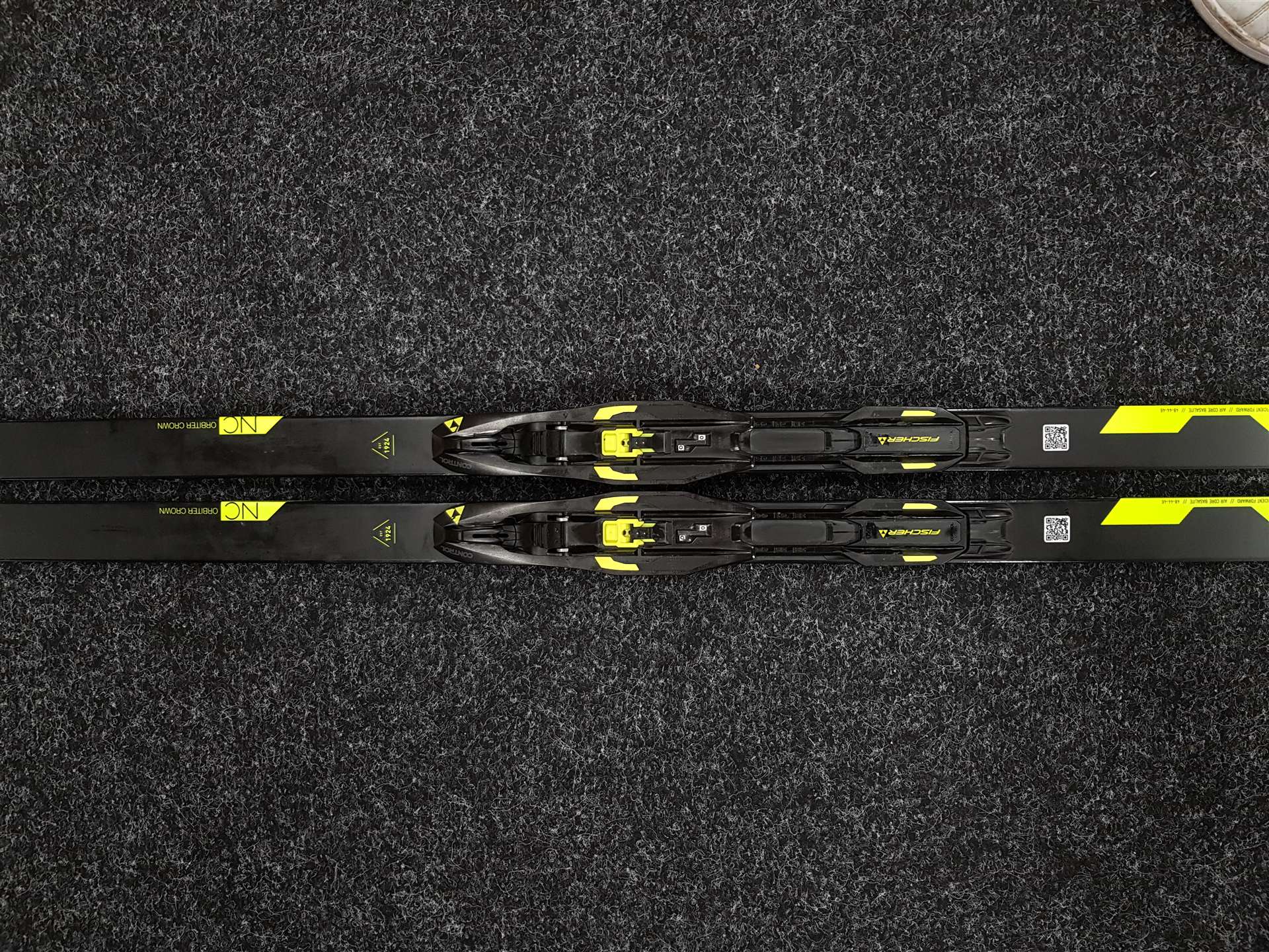 Použité bežecké lyže FISCHER Orbiter Crown + viazanie NNN Fischer Control