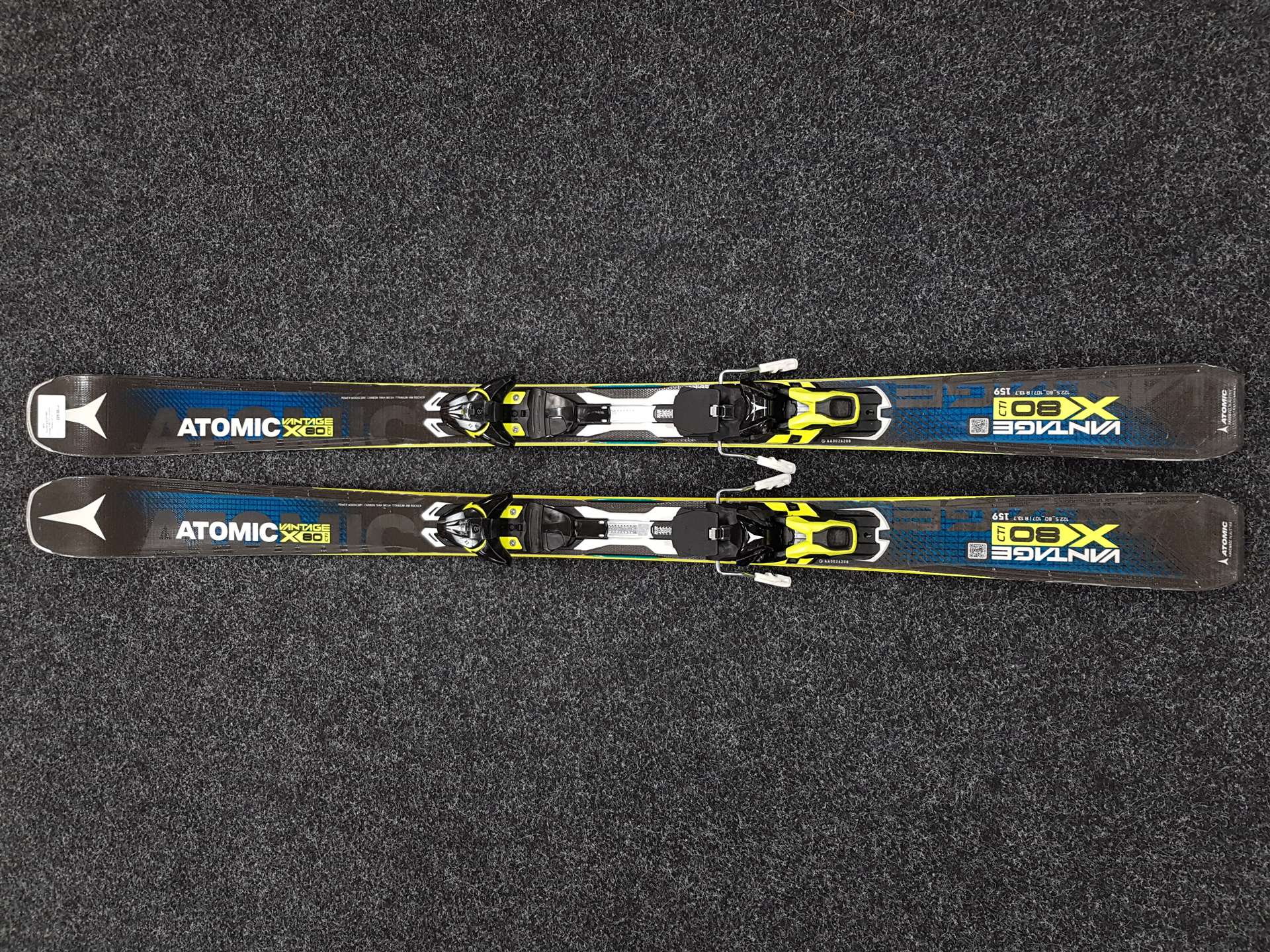 Použité lyže ATOMIC Vantage X 80 CTI + viazanie Atomic XT 12
