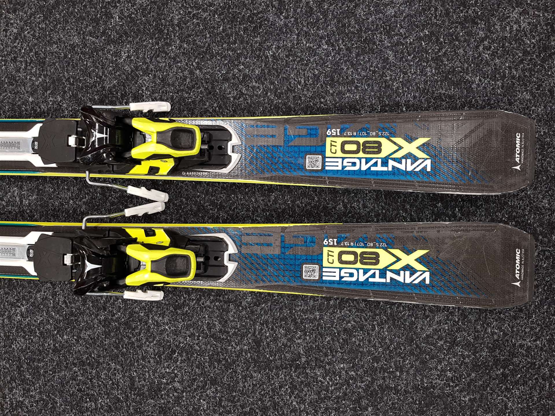 Použité lyže ATOMIC Vantage X 80 CTI + viazanie Atomic XT 12