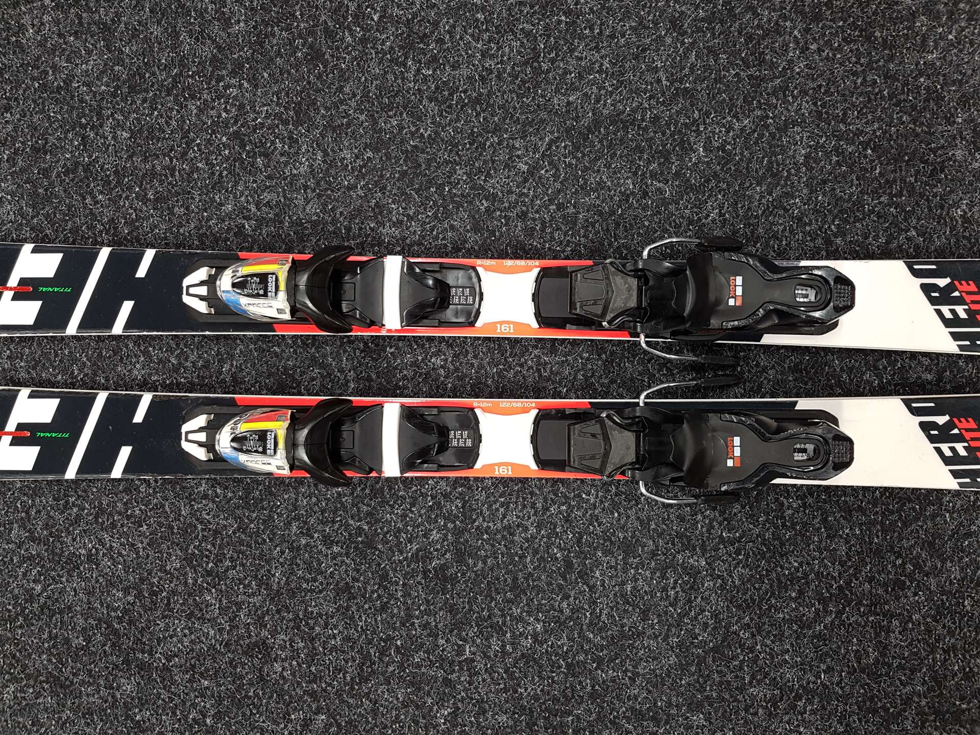 Použité lyže ROSSIGNOL Hero Elite SL Ti + viazanie Look Xpress 11