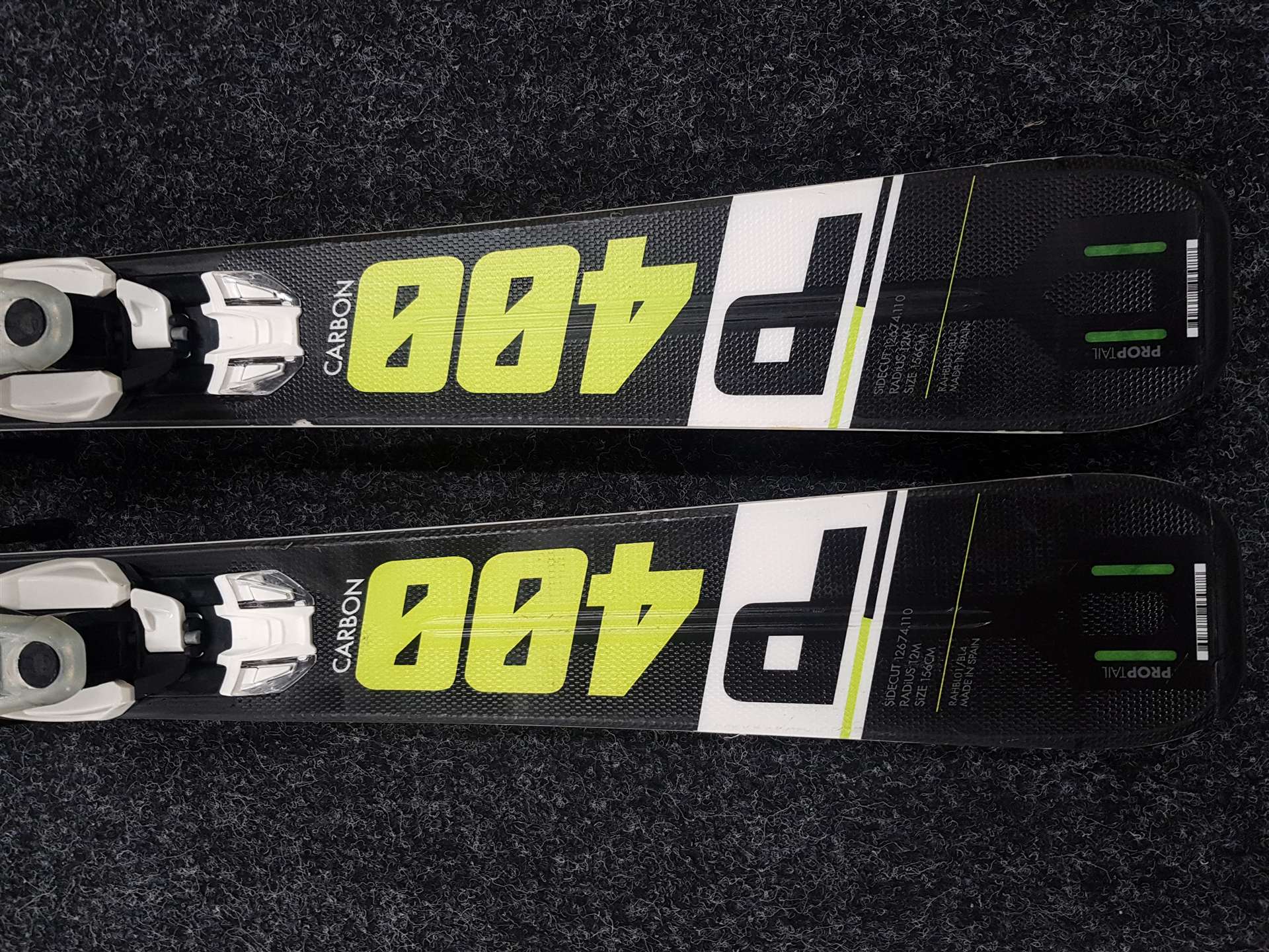 Použité lyže ROSSIGNOL Pursuit P400 + viazanie Look NX 12