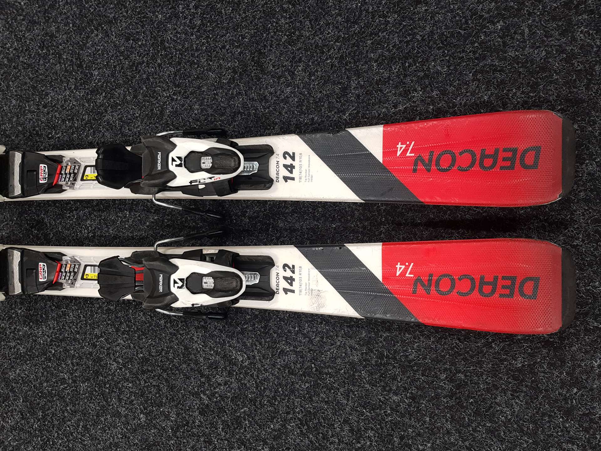 Použité lyže VOLKL Deacon 7.4 + viazanie Marker FDT 10