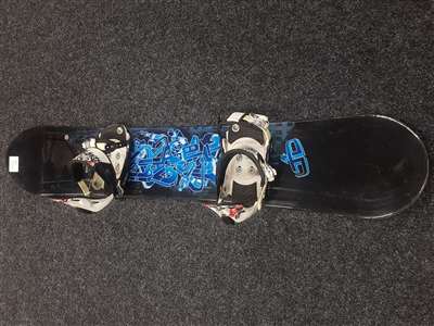 Použitý snowboard LTD Fury + viazanie Stuf veľkosť L