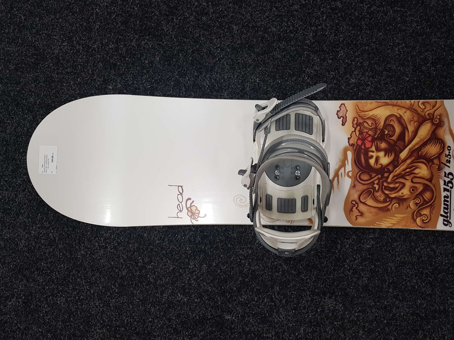 Použitý snowboard HEAD Glam 155 + viazanie Snow Pro veľkosť M