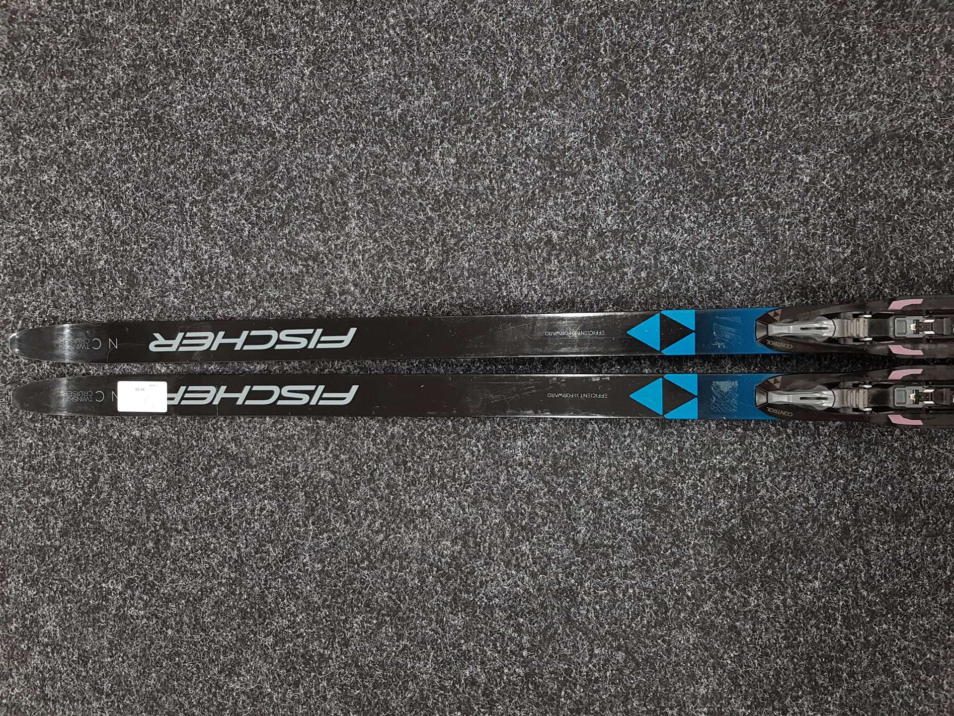 Použité bežecké lyže FISCHER Twinskin Cruiser + viazanie NNN Fischer Control