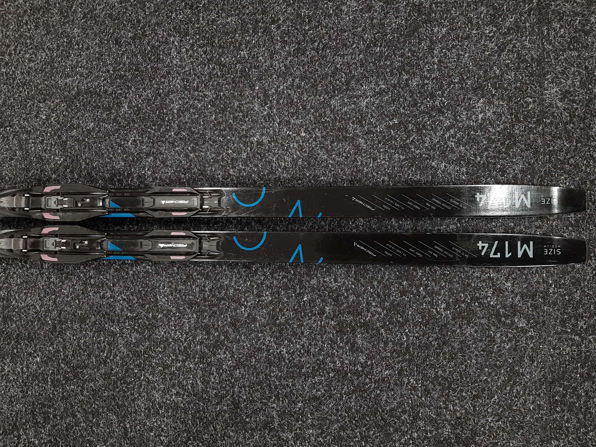 Použité bežecké lyže FISCHER Twinskin Cruiser + viazanie NNN Fischer Control