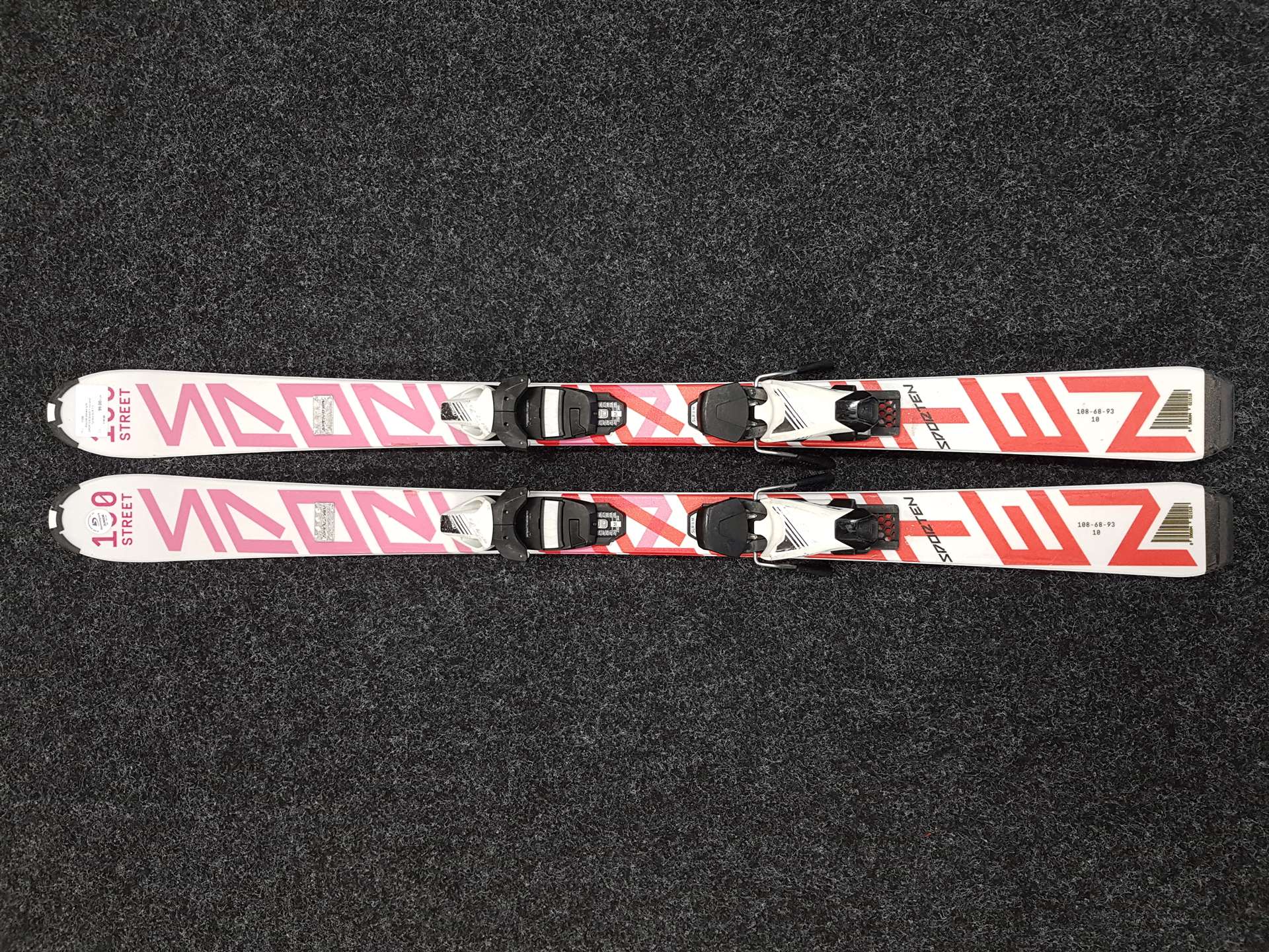 Použité detské lyže SPORTEN Street + viazanie Tyrolia SLR 7,5