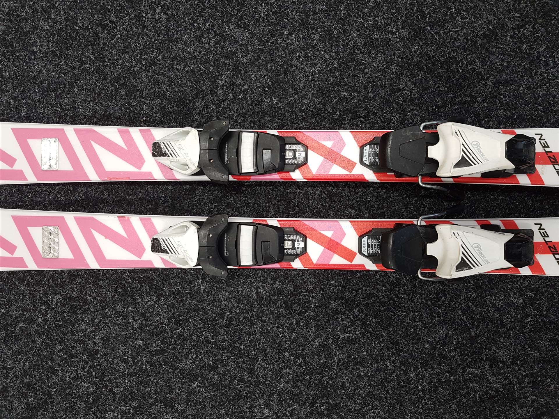 Použité detské lyže SPORTEN Street + viazanie Tyrolia SLR 7,5