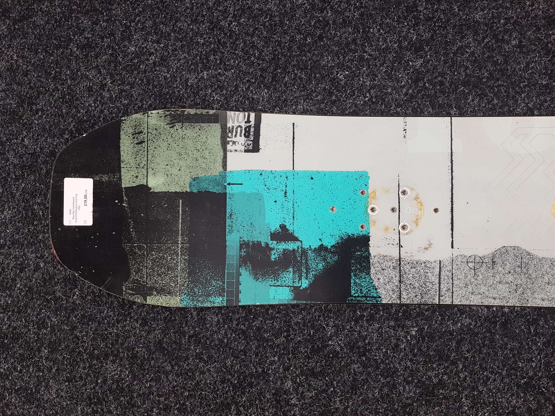 Použitý snowboard BURTON Radius Flat Top 135L