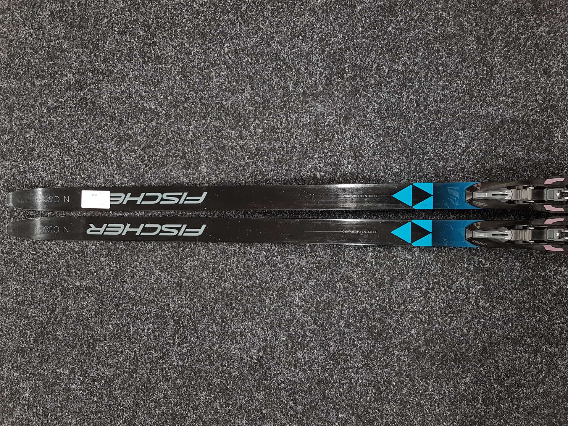 Použité bežecké lyže FISCHER Twinskin Cruiser + viazanie NNN Fischer Control