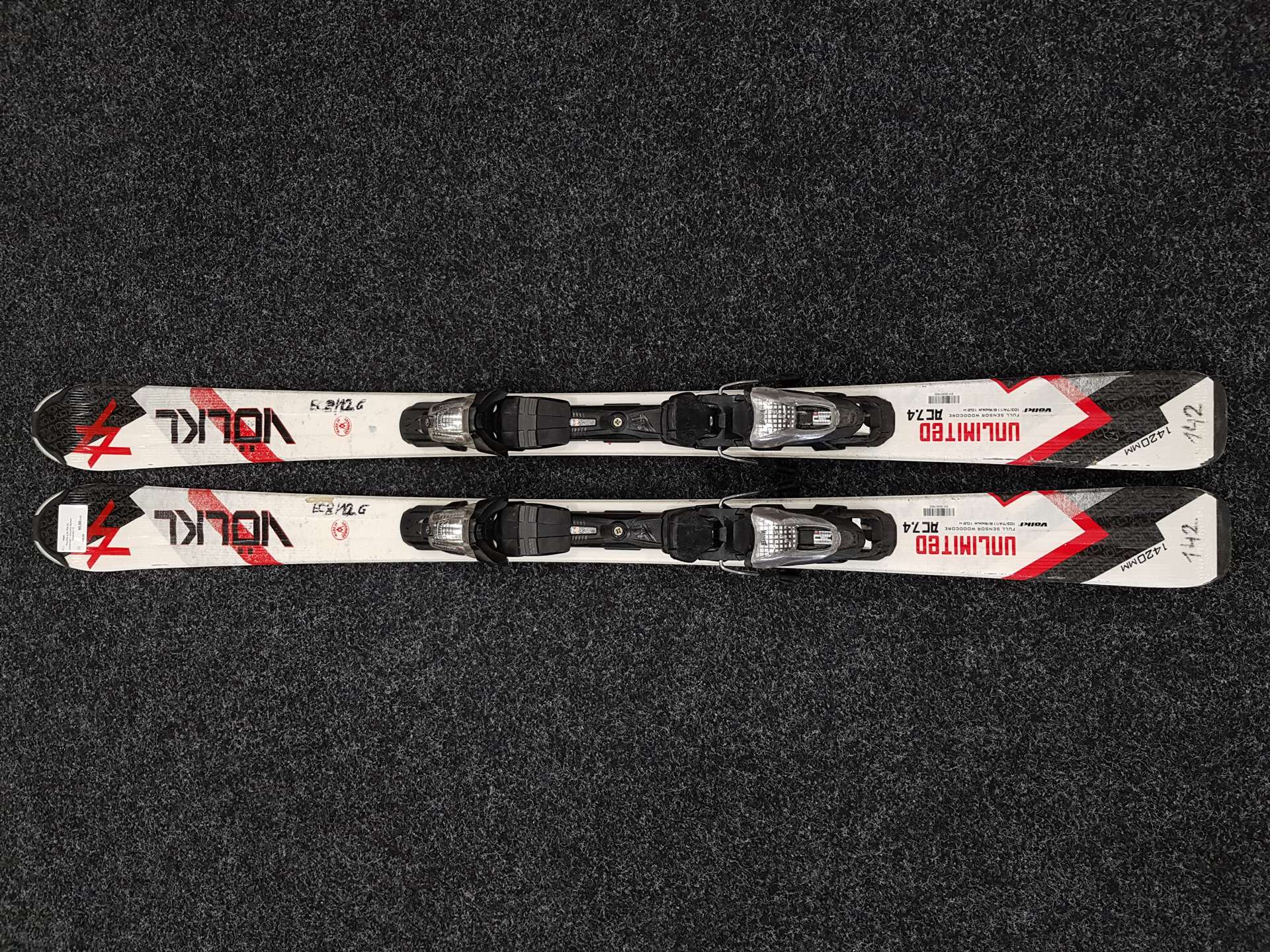 Použité lyže VOLKL Unlimited + viazanie Marker Fastrak2 10
