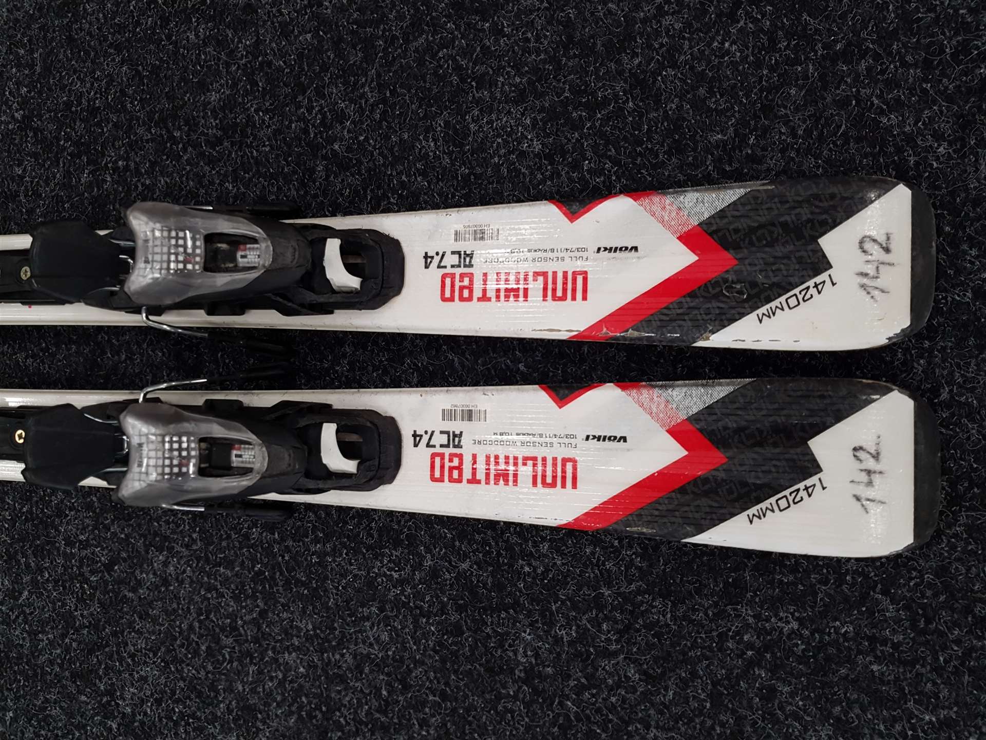Použité lyže VOLKL Unlimited + viazanie Marker Fastrak2 10