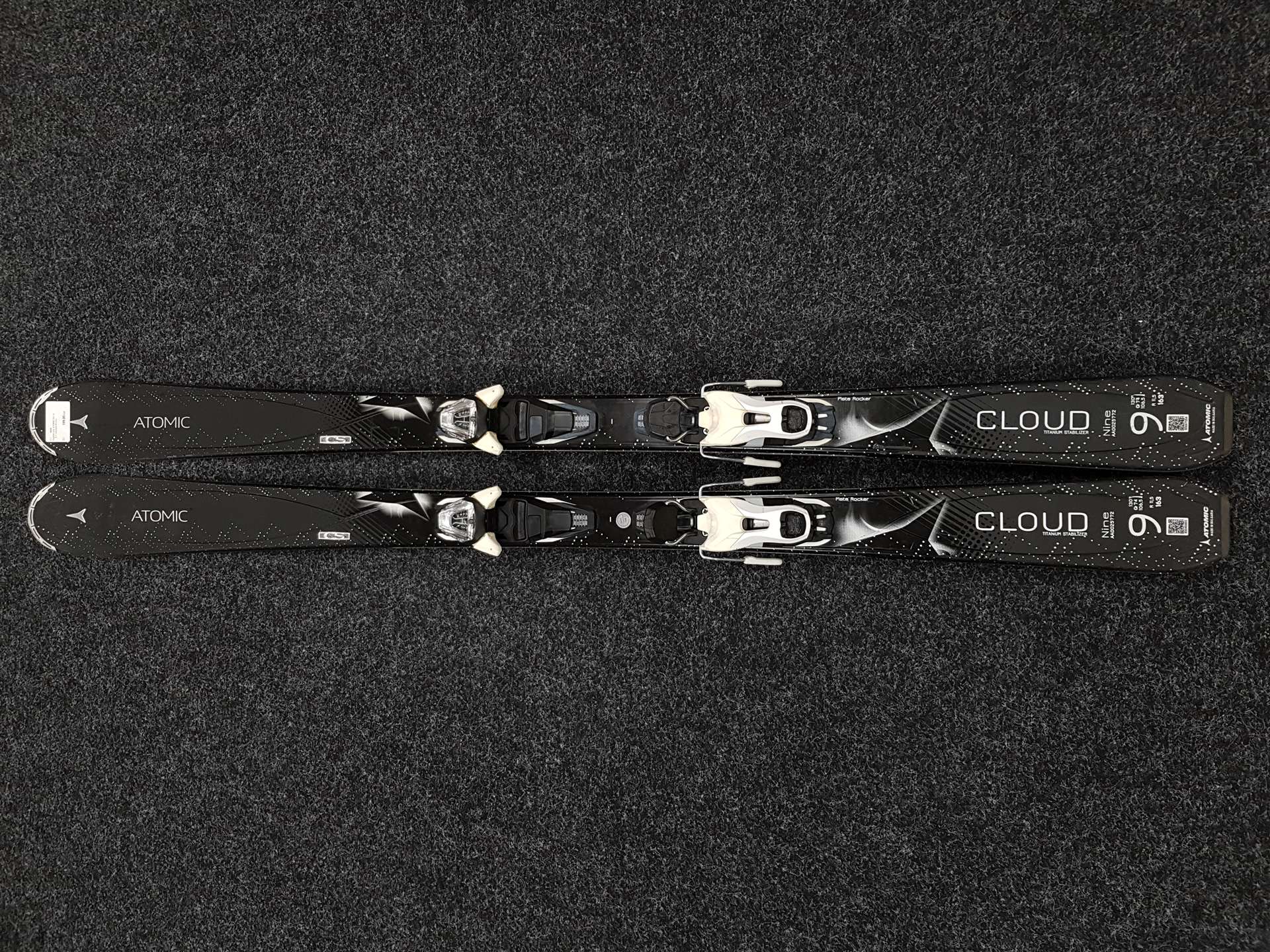 Použité lyže ATOMIC Cloud 9 + viazanie Atomic 10
