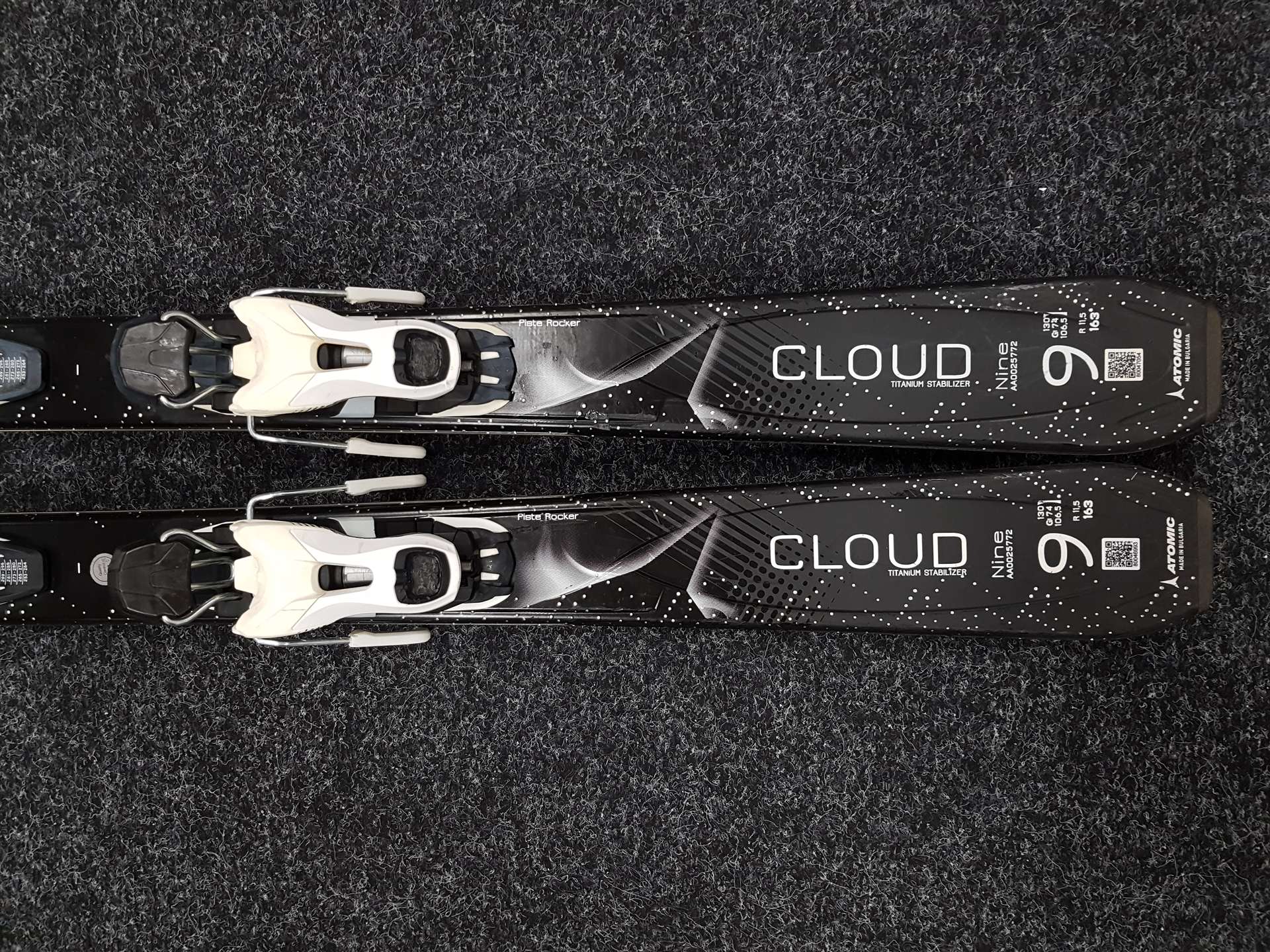Použité lyže ATOMIC Cloud 9 + viazanie Atomic 10