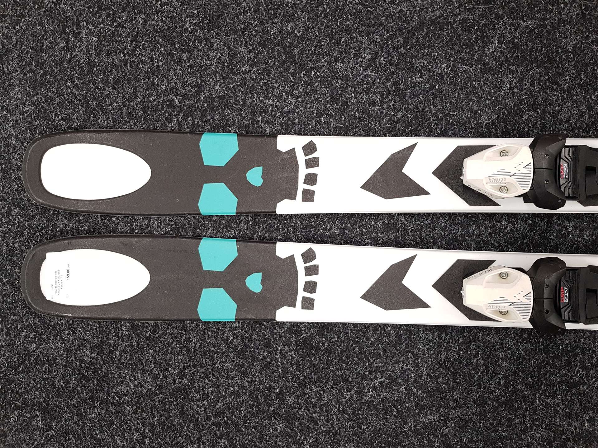 Použité freeride lyže KASTLE ZX + viazanie Kastle K 7.5