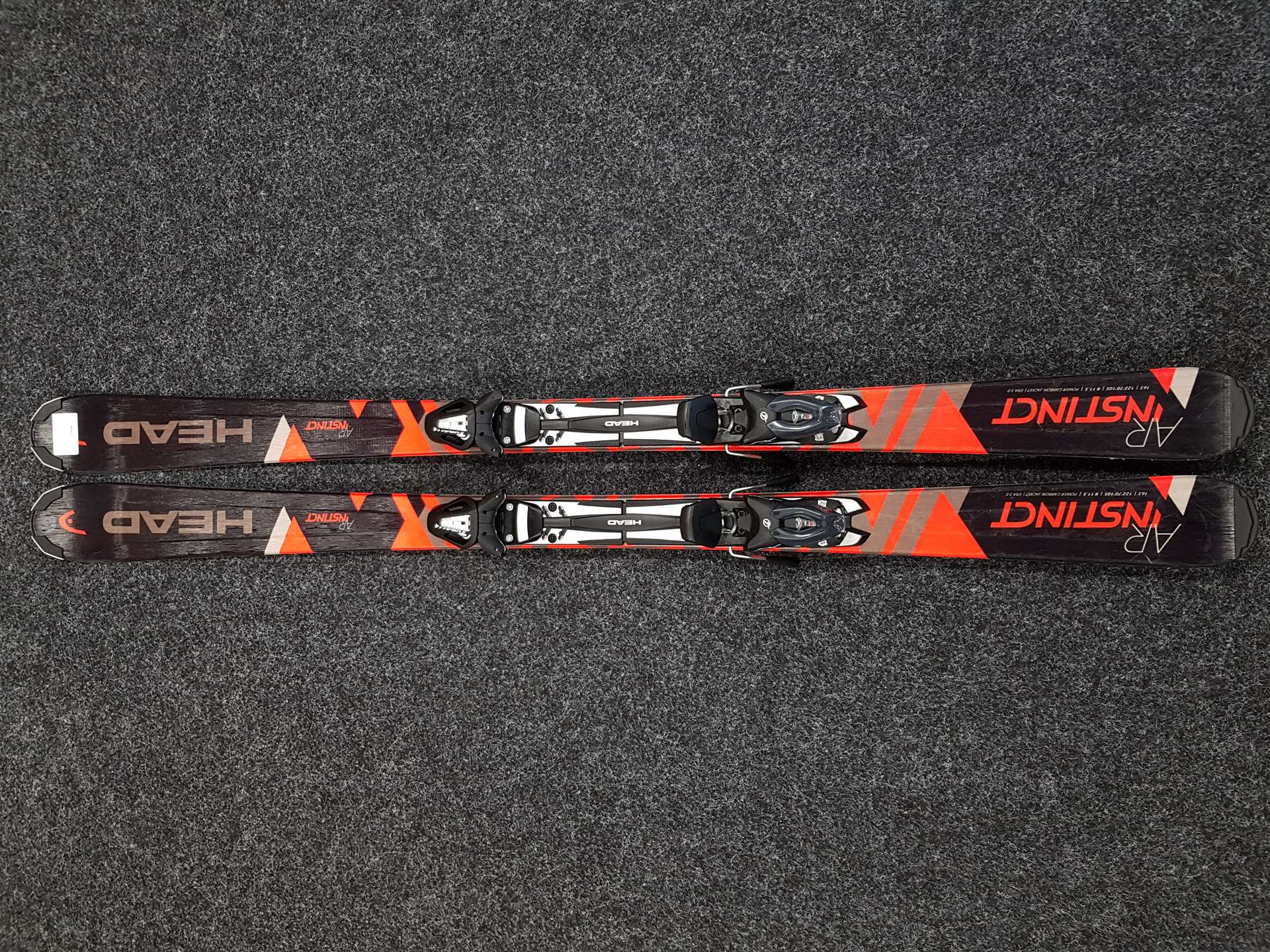 Použité lyže HEAD AR Instinct + viazanie Tyrolia SX 10