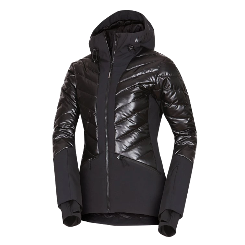 Dámska lyžiarska trendy bunda Northfinder CHERIE black/black