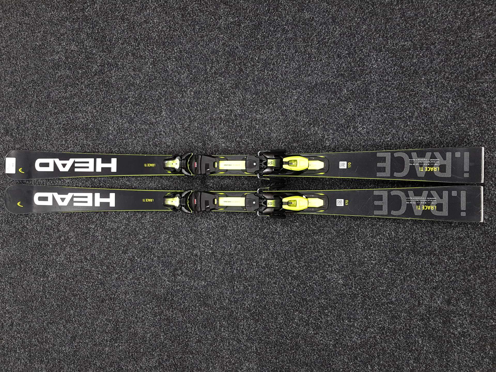Použité lyže HEAD I.Race Ti + viazanie Head PRD 12