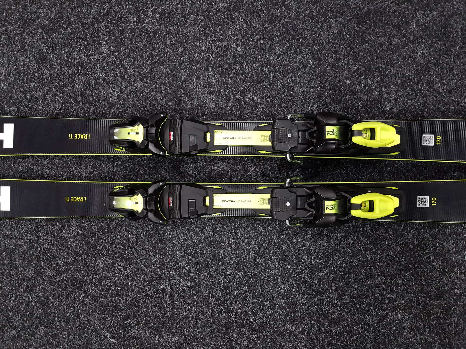 Použité lyže HEAD I.Race Ti + viazanie Head PRD 12