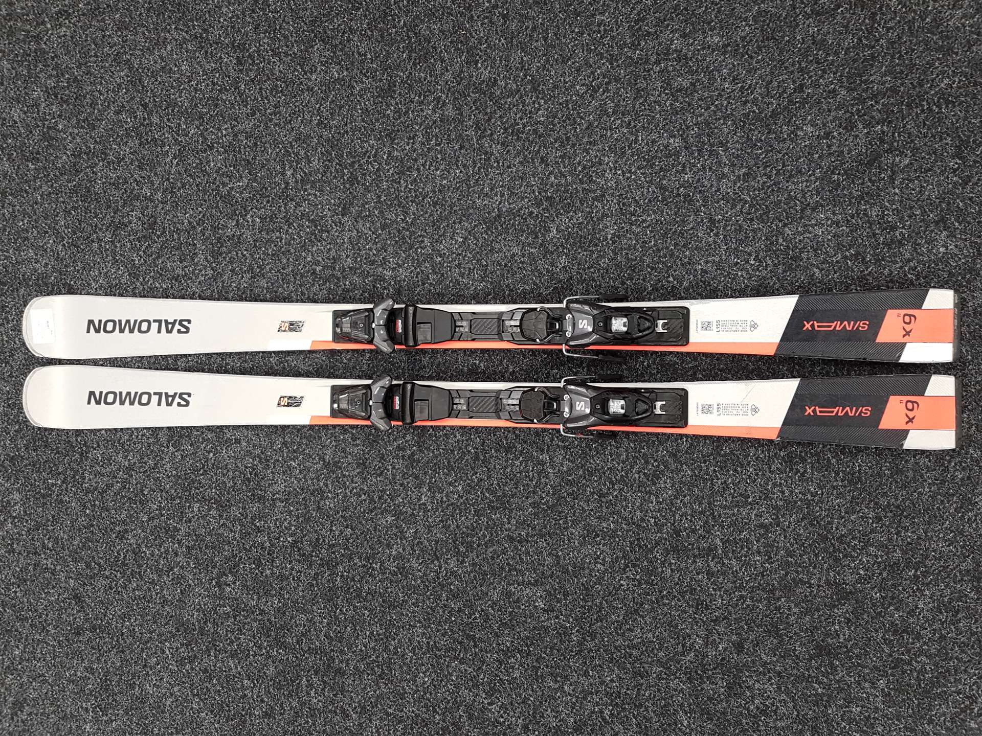 Použité lyže SALOMON S/MAX X9 Ti + viazanie Salomon M11