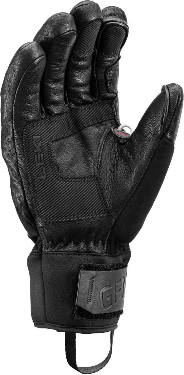 rukavice Leki Griffin Base 3D, black-graphite