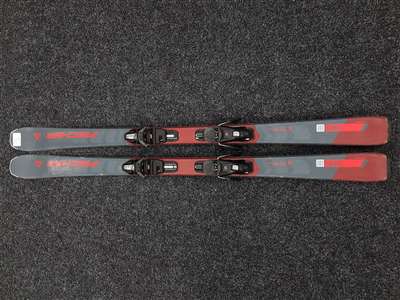 Použité lyže FISCHER Fire + viazanie Fischer RS 9