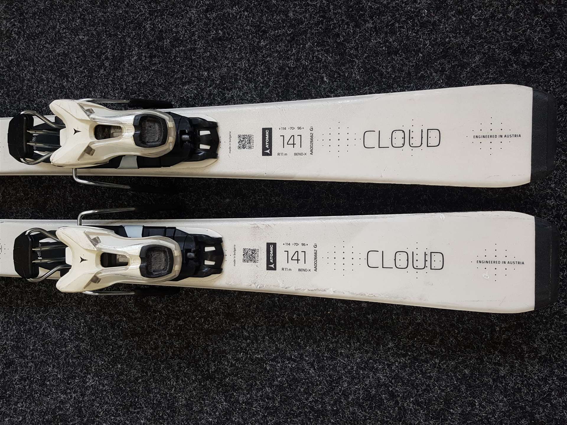 Použité lyže ATOMIC Cloud + viazanie Atomic10