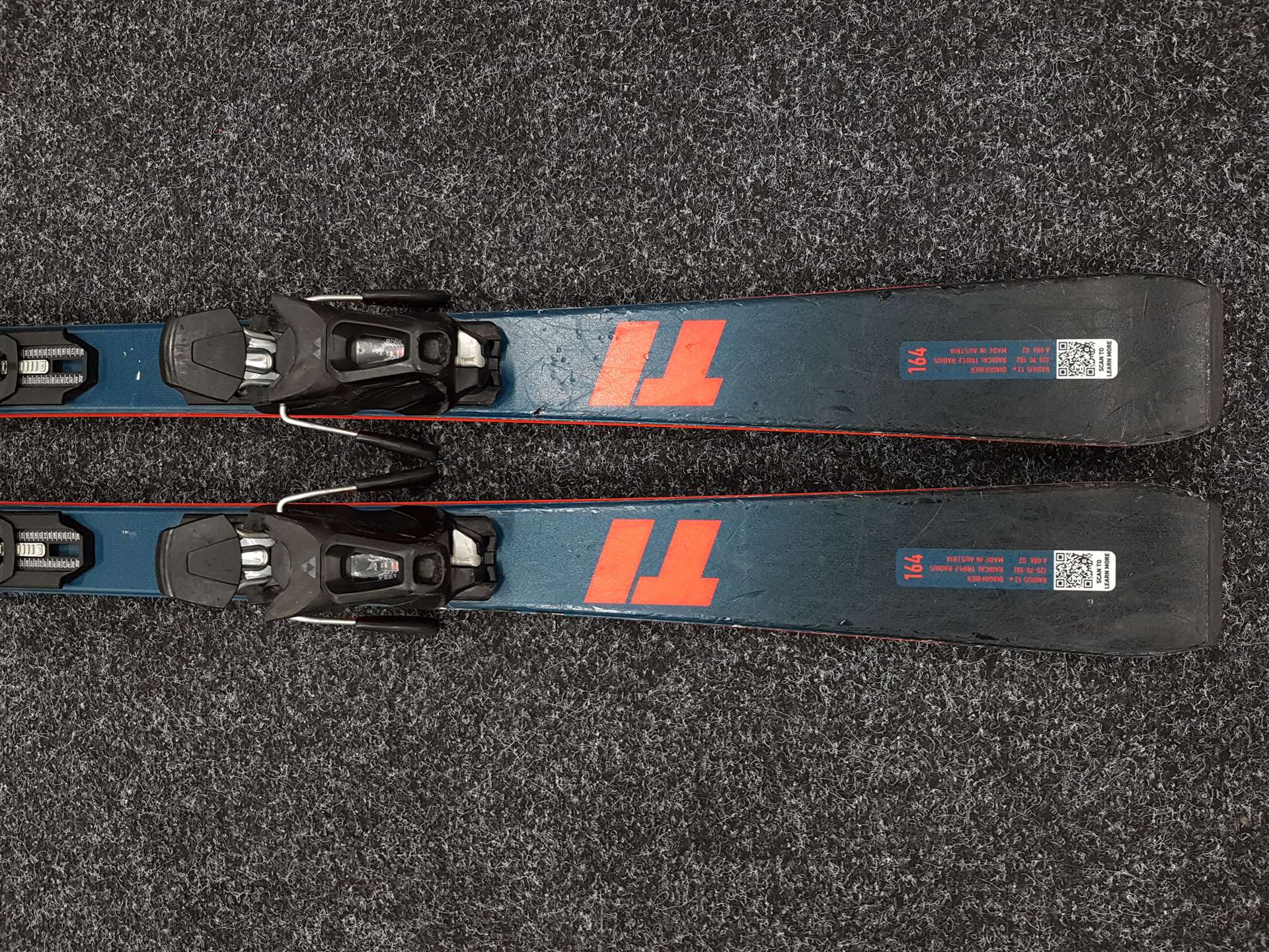 Použité lyže FISCHER The Curv TI RC4 + viazanie Fischer RS 10