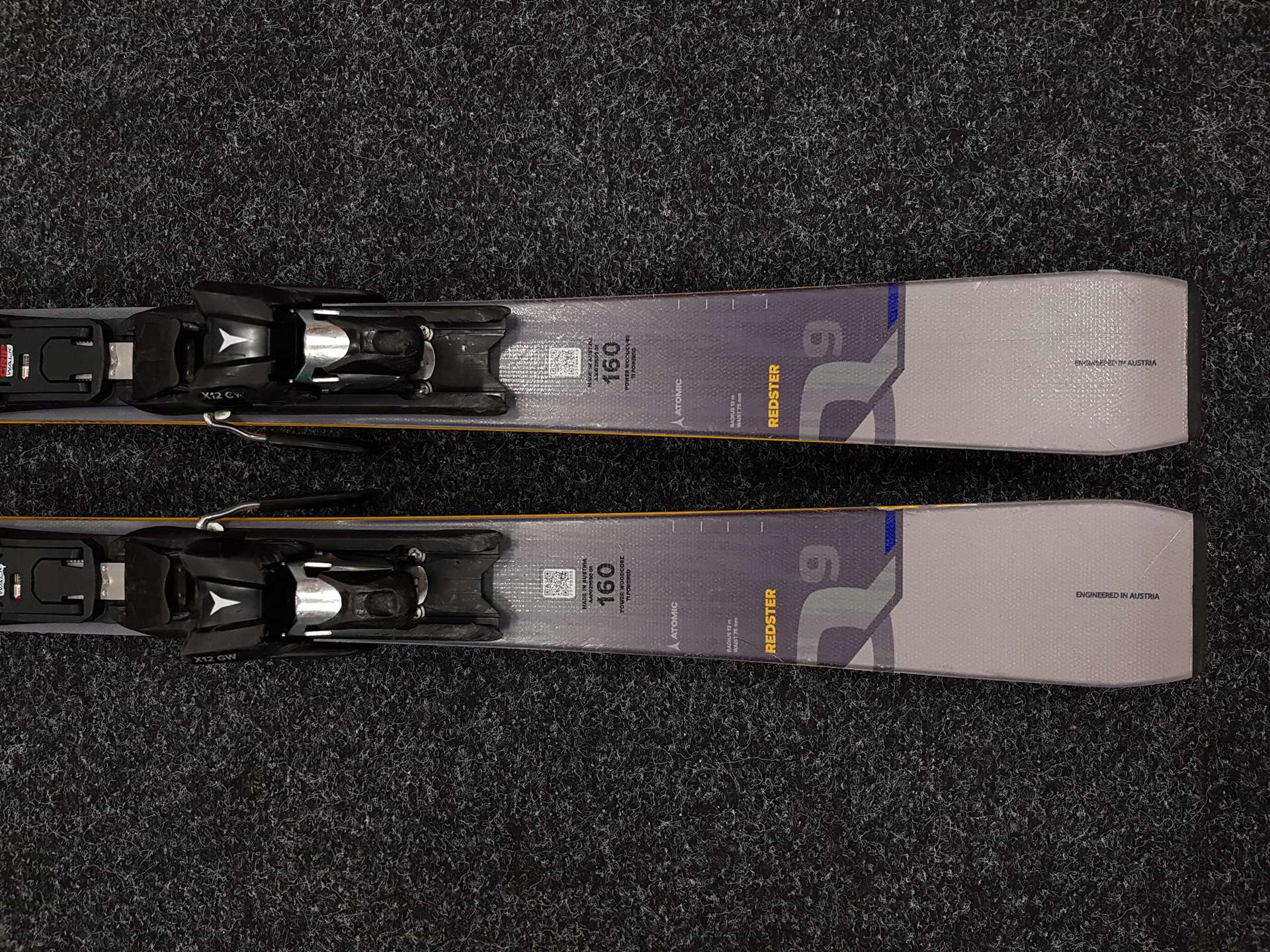 Použité lyže ATOMIC Redster Q9 + viazanie Atomic X 12 GW