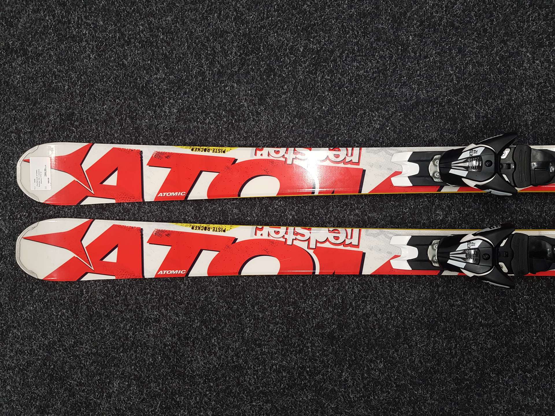 Použité lyže ATOMIC Redster GS + viazanie Atomic XTO 12