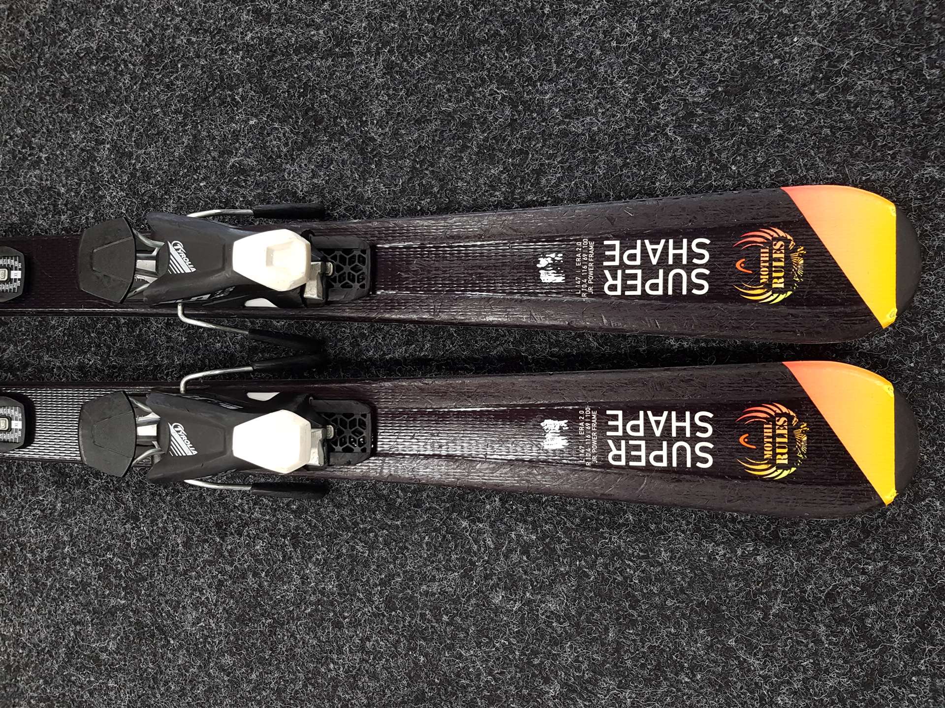 Použité lyže HEAD Era 2.0 Jr. + viazanie  Tyrolia SLR 7,5 AC