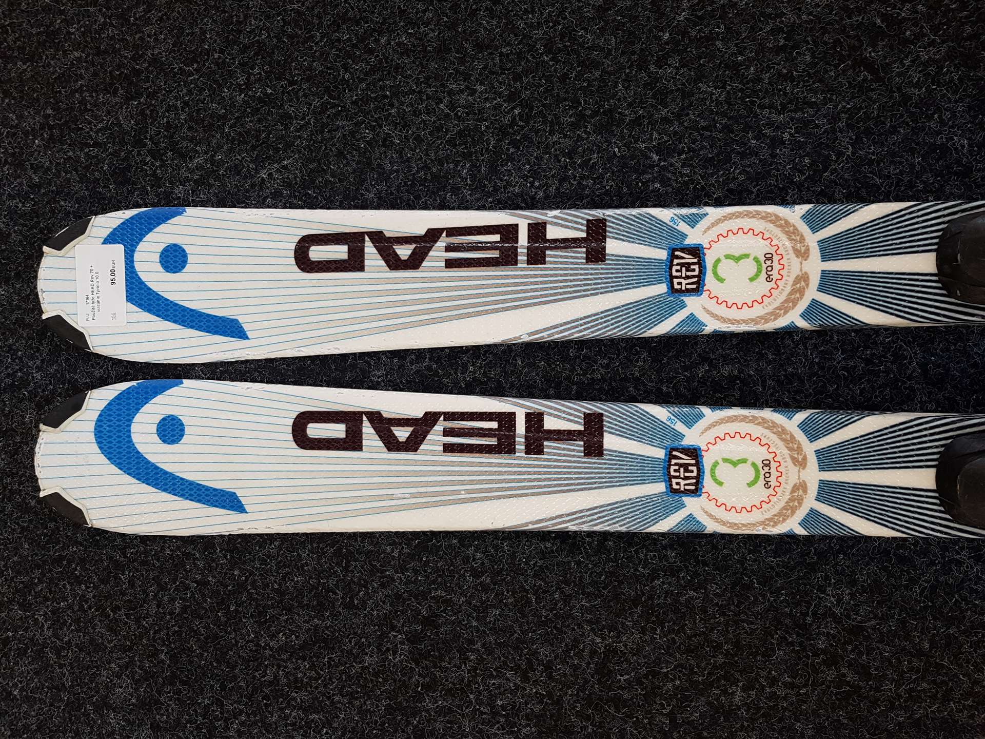 Použité lyže HEAD Rev 70 + viazanie Tyrolia 10.0