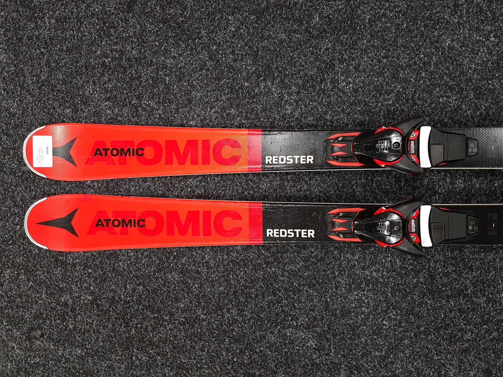 Použité lyže ATOMIC Redster MR + viazanie Atomic FT 10