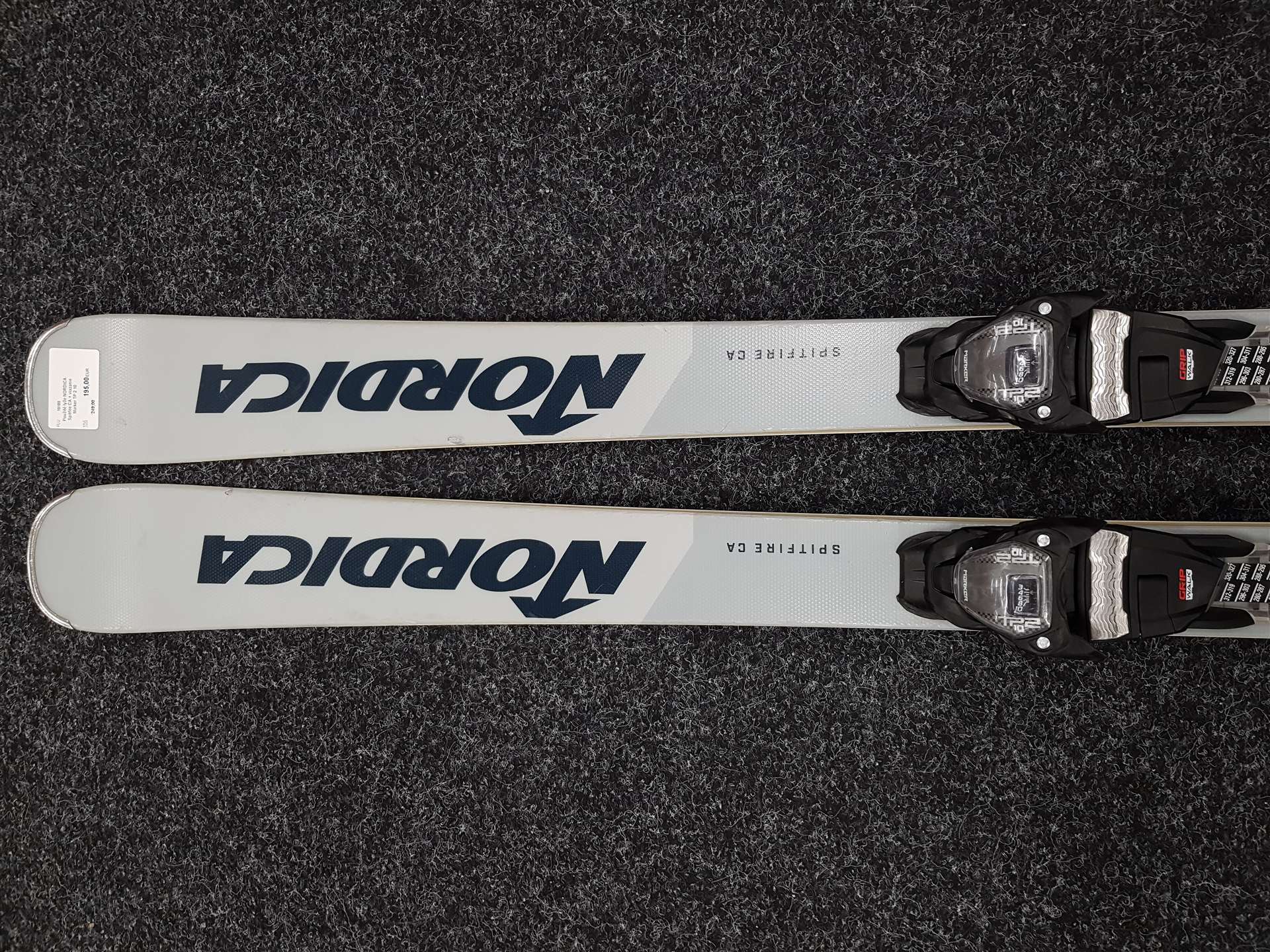 Použité lyže NORDICA Spitfire CA + viazanie Marker TP 2 10