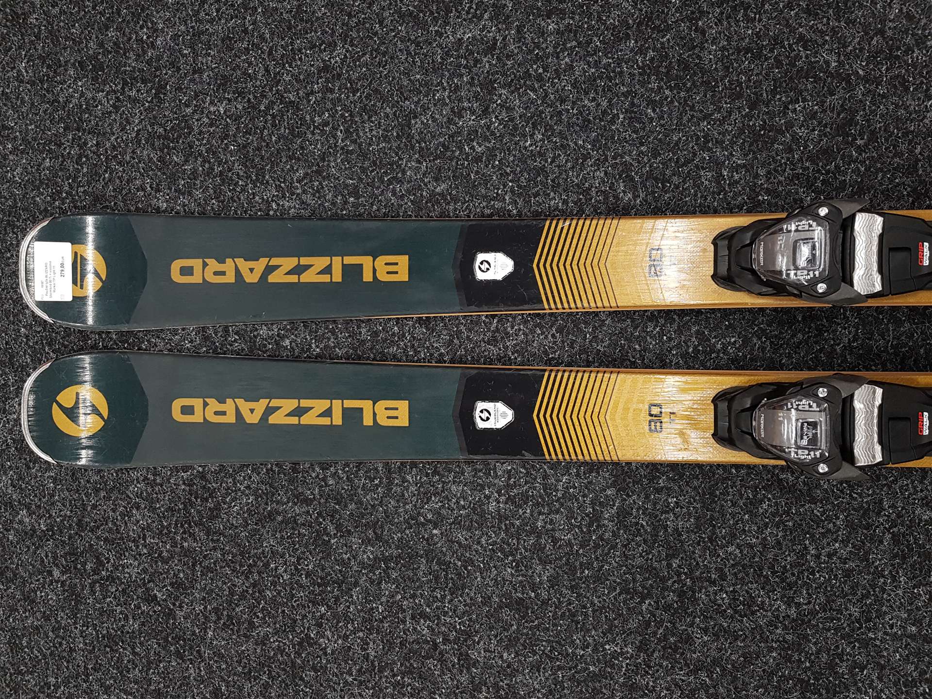 Použité lyže BLIZZARD Stormbird 80 Ti + viazanie Marker TP Light 11