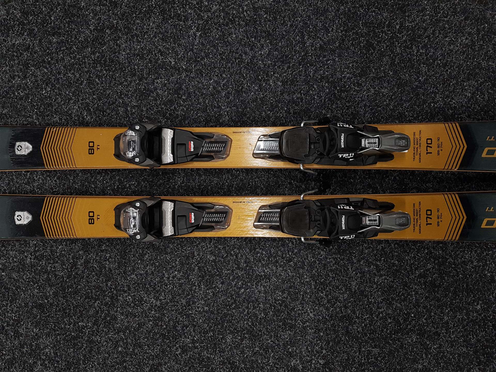 Použité lyže BLIZZARD Stormbird 80 Ti + viazanie Marker TP Light 11
