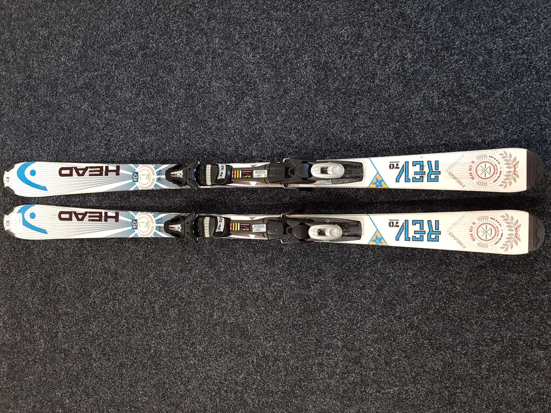 Použité lyže HEAD ERA 3.0 REV 70 + viazanie Tyrolia SP 10